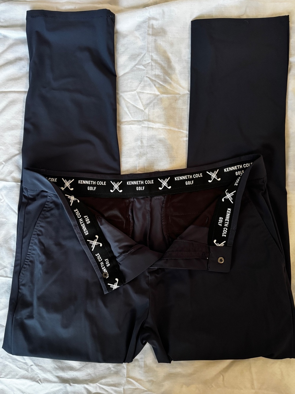Kenneth Cole Golf Navy Blue Performance Pants